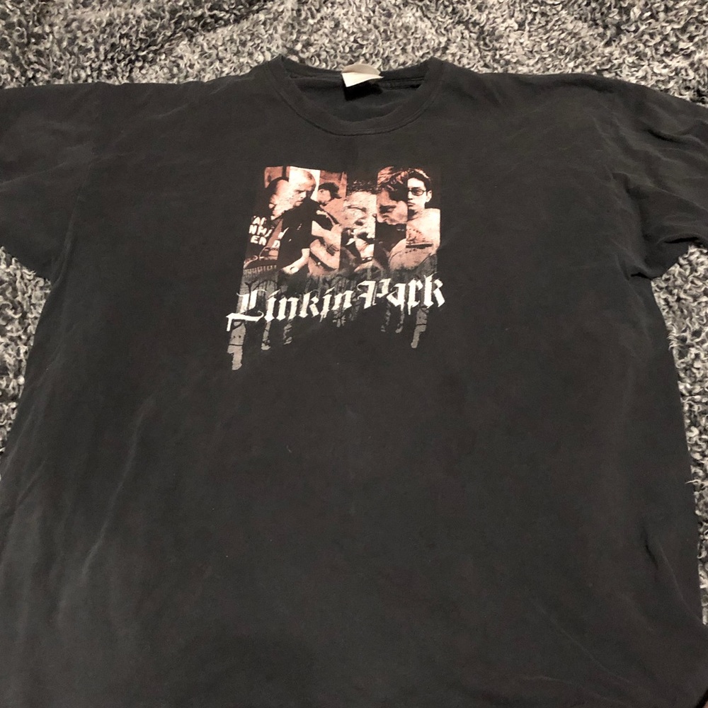 vintage likin park band shirt